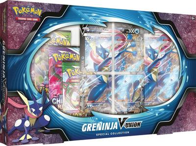 Greninja V-UNION Special Collection card from SWSH07: Evolving Skies