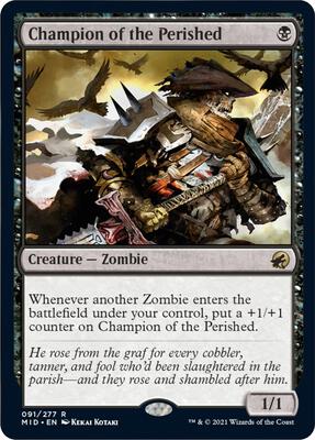 Champion of the Perished card from Innistrad: Midnight Hunt