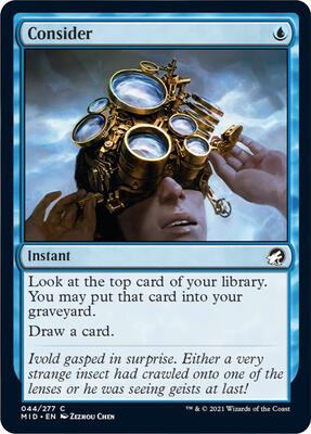 Consider card from Innistrad: Midnight Hunt