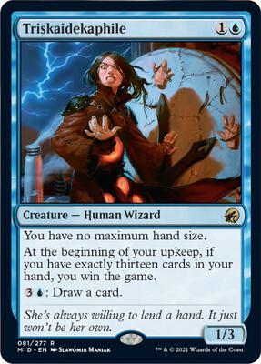 Triskaidekaphile card from Innistrad: Midnight Hunt