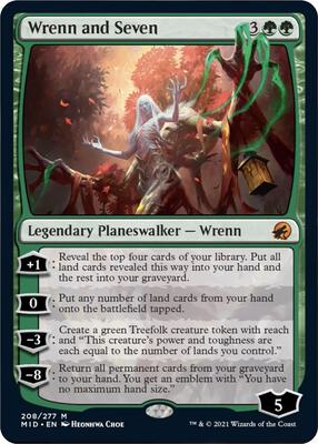 Wrenn and Seven card from Innistrad: Midnight Hunt