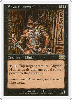 Abyssal Hunter card from Classic Sixth Edition