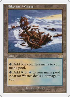 Adarkar Wastes card from Classic Sixth Edition