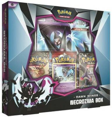 Dawn Wings Necrozma Box card from SM - Forbidden Light