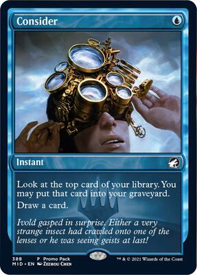 Consider card from Promo Pack: Innistrad: Midnight Hunt