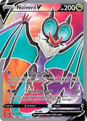 Noivern V (Full Art) card from SWSH07: Evolving Skies