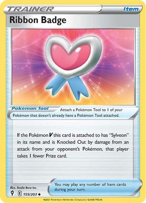 Ribbon Badge card from SWSH07: Evolving Skies