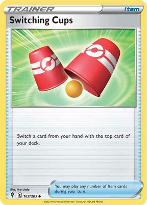Switching Cups card from SWSH07: Evolving Skies