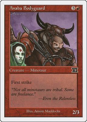 Anaba Bodyguard card from Classic Sixth Edition