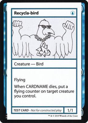 Recycla-bird (No PW Symbol) card from Mystery Booster: Convention Edition Exclusives