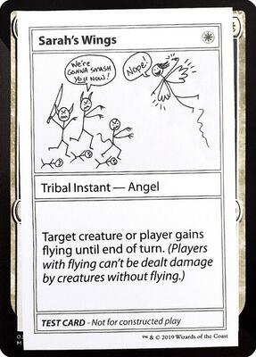 Sarah's Wings (No PW Symbol) card from Mystery Booster: Convention Edition Exclusives