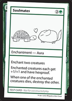 Soulmates (No PW Symbol) card from Mystery Booster: Convention Edition Exclusives