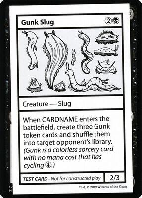 Gunk Slug (No PW Symbol) card from Mystery Booster: Convention Edition Exclusives
