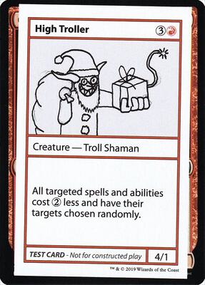 High Troller (No PW Symbol) card from Mystery Booster: Convention Edition Exclusives