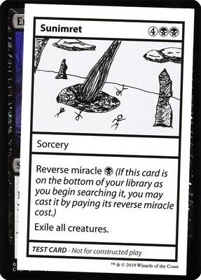 Sunimret (No PW Symbol) card from Mystery Booster: Convention Edition Exclusives