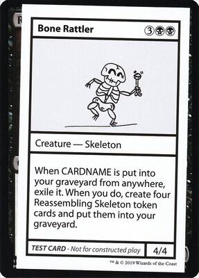 Bone Rattler (No PW Symbol) card from Mystery Booster: Convention Edition Exclusives