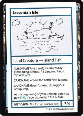 Jasconian Isle (No PW Symbol) card from Mystery Booster: Convention Edition Exclusives