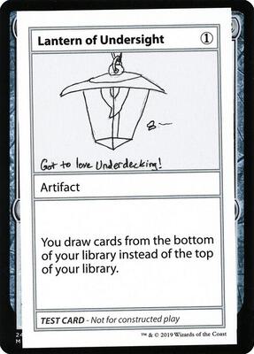 Lantern of Undersight (No PW Symbol) card from Mystery Booster: Convention Edition Exclusives
