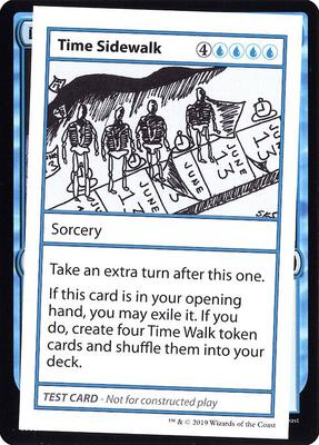 Time Sidewalk (No PW Symbol) card from Mystery Booster: Convention Edition Exclusives