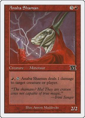 Anaba Shaman card from Classic Sixth Edition
