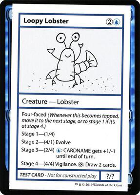 Loopy Lobster (No PW Symbol) card from Mystery Booster: Convention Edition Exclusives