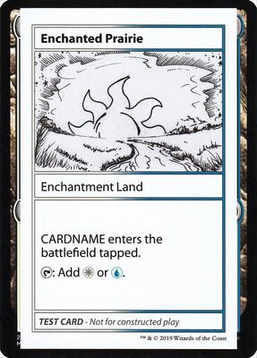 Enchanted Prairie (No PW Symbol) card from Mystery Booster: Convention Edition Exclusives