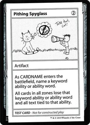 Pithing Spyglass (No PW Symbol) card from Mystery Booster: Convention Edition Exclusives
