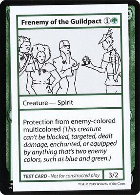 Frenemy of the Guildpact (No PW Symbol) card from Mystery Booster: Convention Edition Exclusives