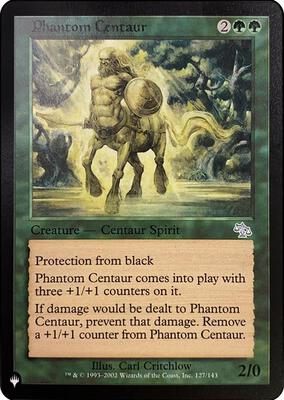 Phantom Centaur (Misprint) card from The List Reprints