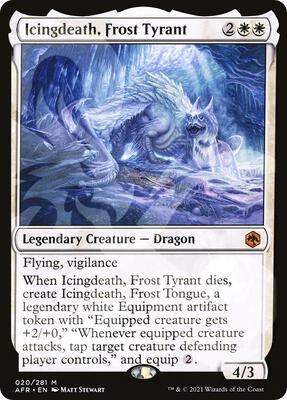 Icingdeath, Frost Tyrant card from AFR Ampersand Promos