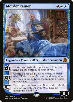 Mordenkainen card from AFR Ampersand Promos