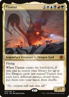 Tiamat card from AFR Ampersand Promos