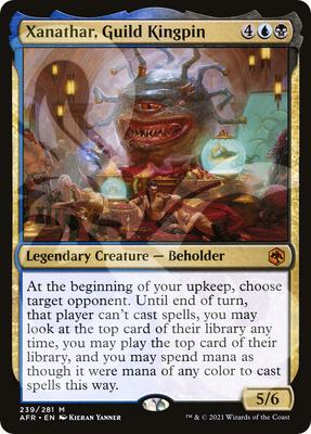 Xanathar, Guild Kingpin card from AFR Ampersand Promos