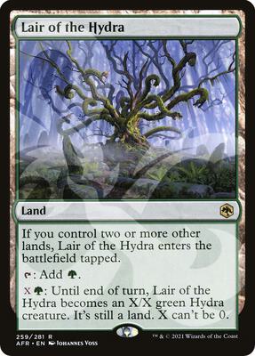 Lair of the Hydra card from AFR Ampersand Promos