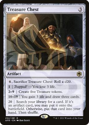 Treasure Chest card from AFR Ampersand Promos