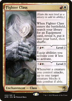 Fighter Class card from AFR Ampersand Promos