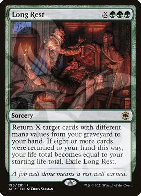 Long Rest card from AFR Ampersand Promos
