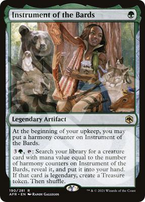 Instrument of the Bards card from AFR Ampersand Promos