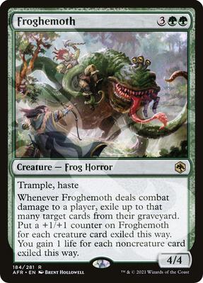 Froghemoth card from AFR Ampersand Promos