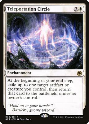 Teleportation Circle card from AFR Ampersand Promos