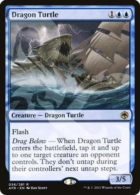 Dragon Turtle card from AFR Ampersand Promos