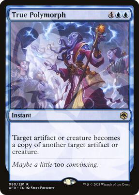 True Polymorph card from AFR Ampersand Promos