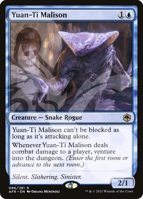 Yuan-Ti Malison card from AFR Ampersand Promos