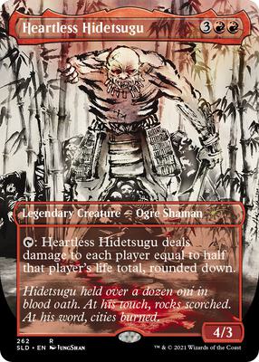 Heartless Hidetsugu card from Secret Lair Drop Series