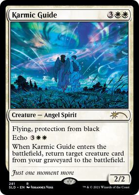 Karmic Guide (281) card from Secret Lair Drop Series