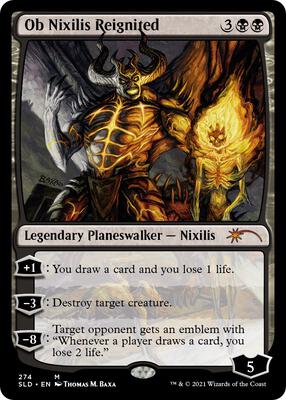 Ob Nixilis Reignited card from Secret Lair Drop Series