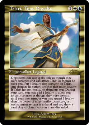Teferi, Time Raveler card from Secret Lair Drop Series