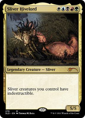 Sliver Hivelord card from Secret Lair Drop Series