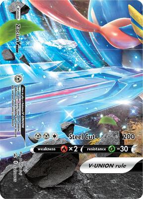 Zacian V-UNION - SWSH165 card from SWSH: Sword & Shield Promo Cards