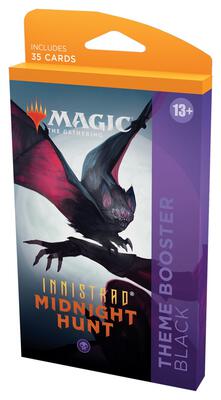 Innistrad: Midnight Hunt - Theme Booster [Black] card from Innistrad: Midnight Hunt